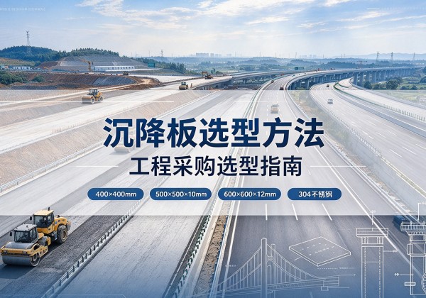 顺庆沉降板选择方法